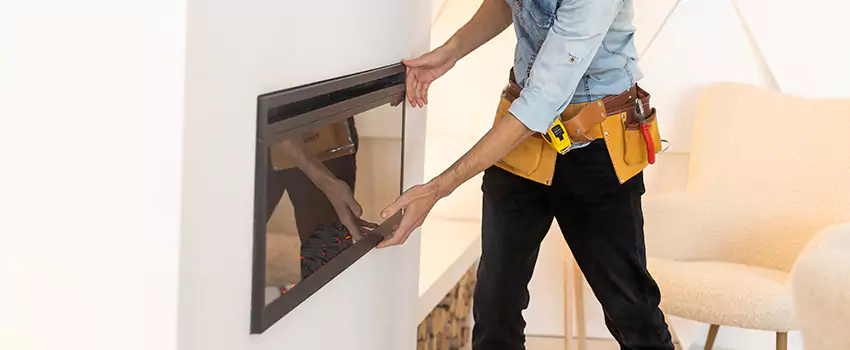 Metal Fireplace Installation in Loveland, Colorado