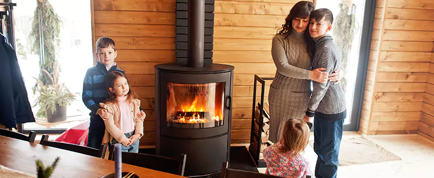 Morso Cast Iron Fireplace Insert Installation in Loveland, Colorado