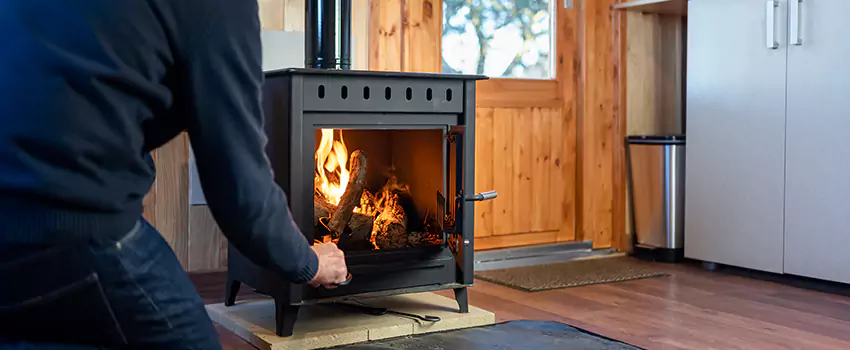 Open Hearth Wood Fireplace Installation in Loveland, CO