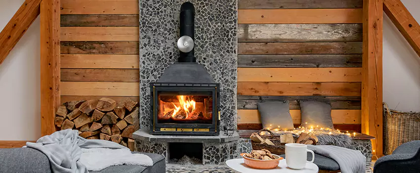 Thelin Hearth Products Direct Vent Gas Stove Fireplace Inspection in Loveland, Colorado