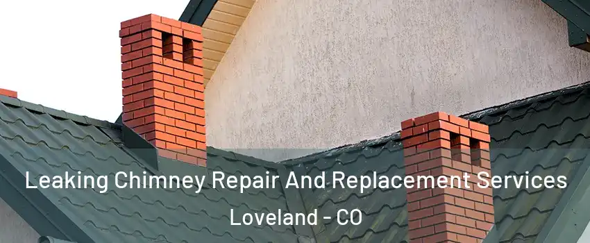  Leaking Chimney Repair And Replacement Services Loveland - CO